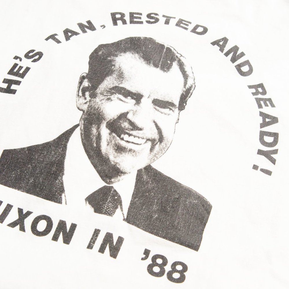 Rare Nixon in '88 Campaign T-shirt Size L - Picture 6 of 8